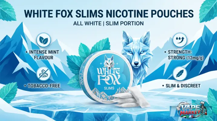 White Fox Slims Nicotine Pouches