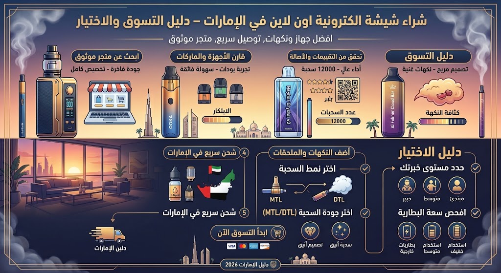 شراء شيشة الكترونية