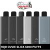 HQD Cuvie Slick 6000 Puffs 50mg Disposable Vape UAE