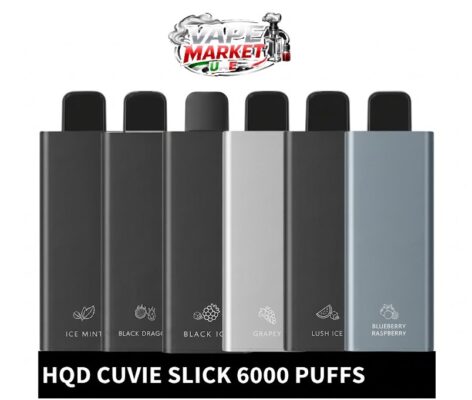 HQD Cuvie Slick 6000 Puffs 50mg Disposable Vape UAE