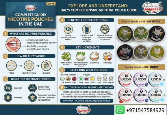 Complete guide explaining what nicotine pouches are in the UAE