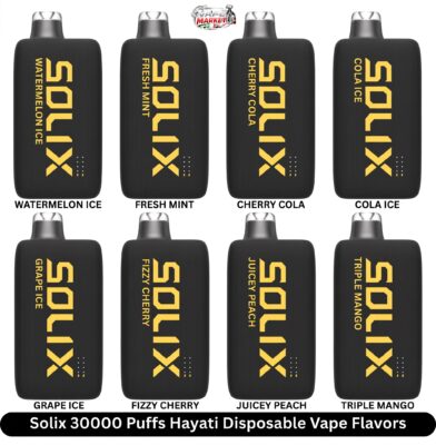 Hayati Solix Golden Edition 30000 Puffs Disposable Vape in UAE