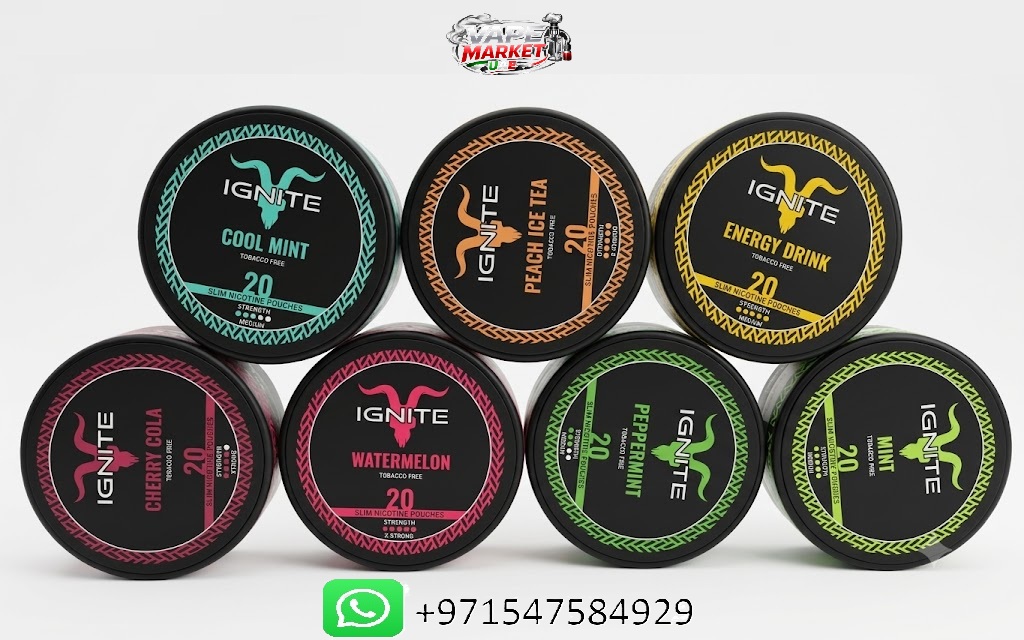 IGNITE Nicotine Pouches 20mg UAE