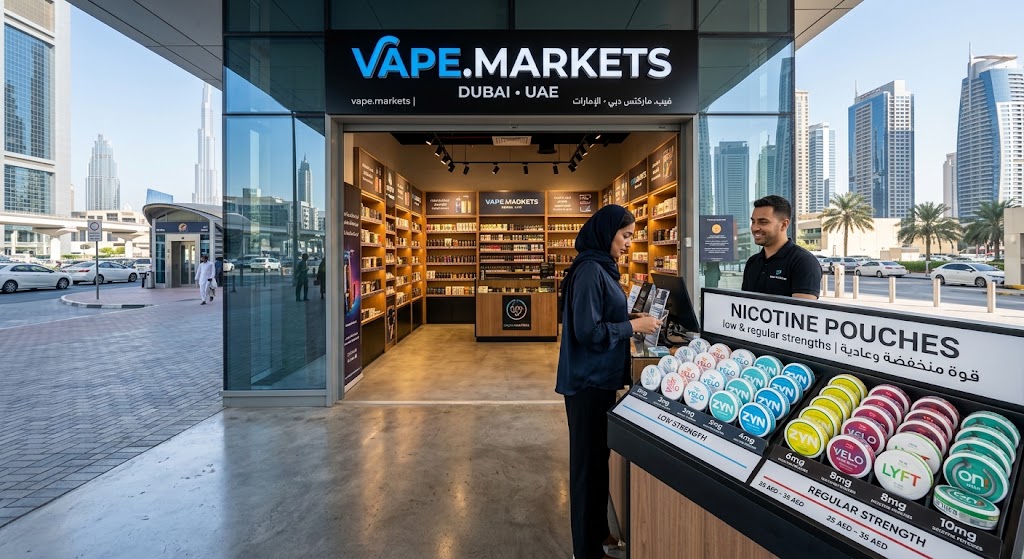 Low and Regular Strength Nicotine Pouches in Dubai UAE