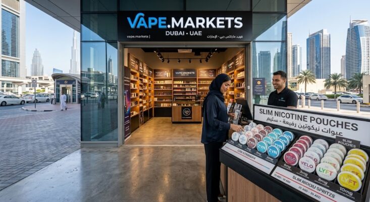 Slim nicotine pouches available in Dubai UAE from Vape.markets