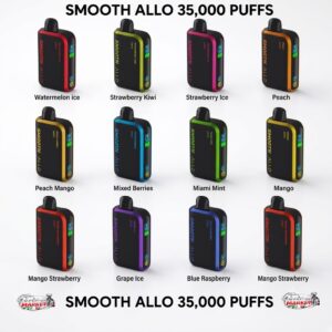 Smooth Allo 35000 Puffs 20mg Disposable Vape UAE