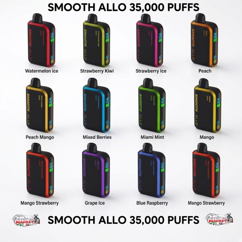 Smooth Allo 35000 Puffs 20mg Disposable Vape UAE