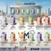 VOZOL STAR 35000 Puffs 50mg Disposable Vape Dubai UAE
