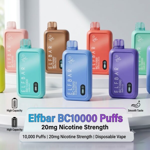 ElfBar BC10000 Puffs 20mg Disposable Vape in Dubai UAE