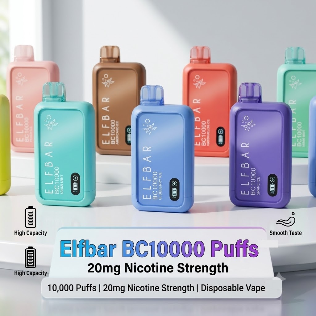 ElfBar BC10000 Puffs 20mg Disposable Vape in Dubai UAE
