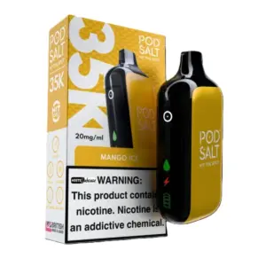 PodSalt 35000 Puffs Mango Ice 20mg Disposable Vape | Buy Online