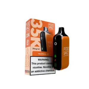 PodSalt 35000 Puffs Tropical Ice 20mg Disposable Vape | Buy Online