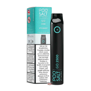 PodSalt Go Spearmint 2500 Puffs 20mg Disposable Vape